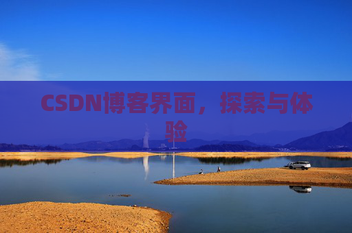 CSDN博客界面，探索与体验